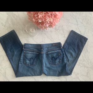 Citizens of Humanity Cropped Jean - Size 27